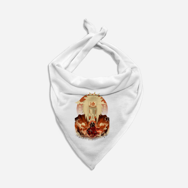 Attack Of Toad Sage-cat bandana pet collar-hypertwenty