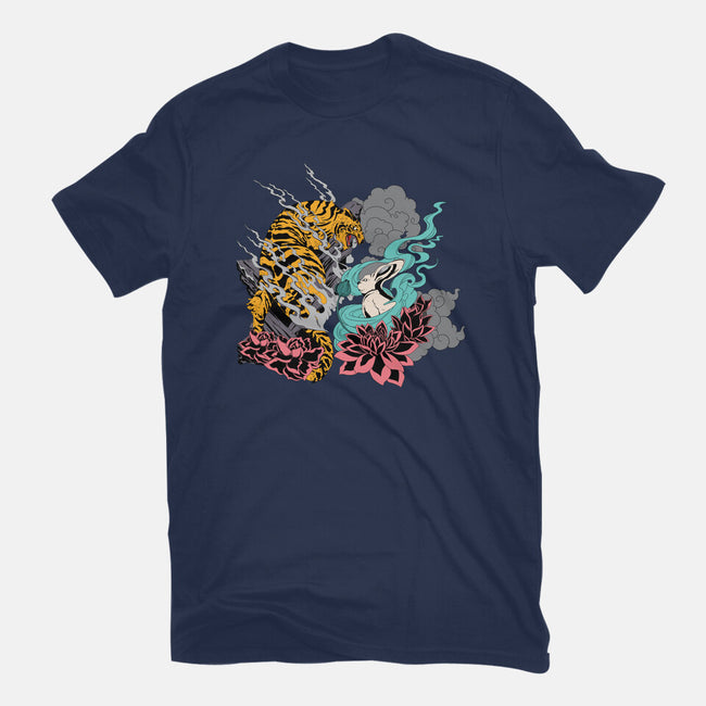 Tiger And Bunny-womens fitted tee-Kladenko