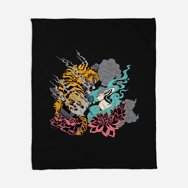 Tiger And Bunny-none fleece blanket-Kladenko
