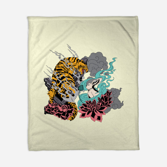 Tiger And Bunny-none fleece blanket-Kladenko
