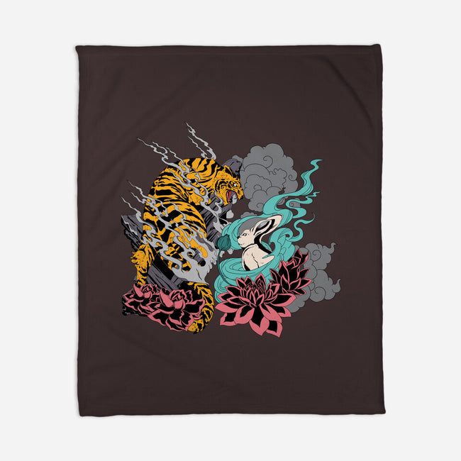 Tiger And Bunny-none fleece blanket-Kladenko