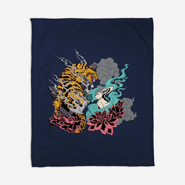 Tiger And Bunny-none fleece blanket-Kladenko
