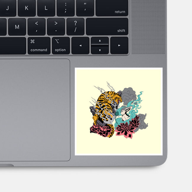Tiger And Bunny-none glossy sticker-Kladenko