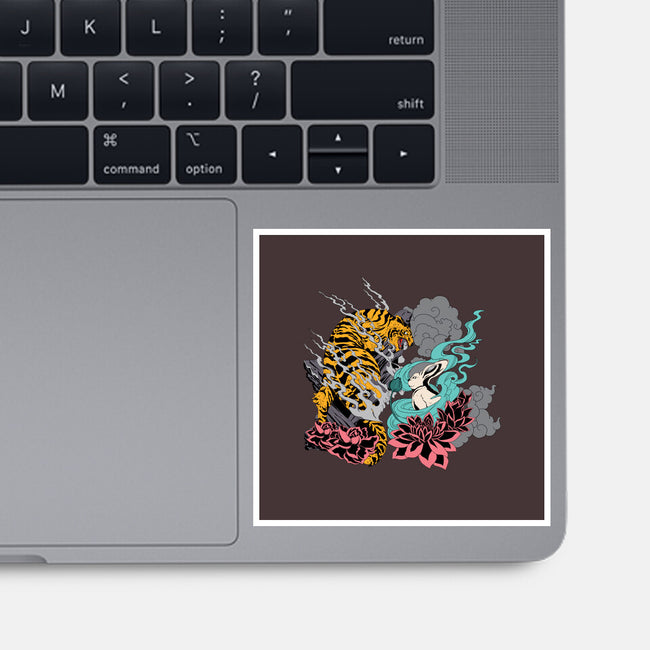 Tiger And Bunny-none glossy sticker-Kladenko