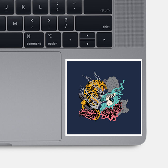 Tiger And Bunny-none glossy sticker-Kladenko