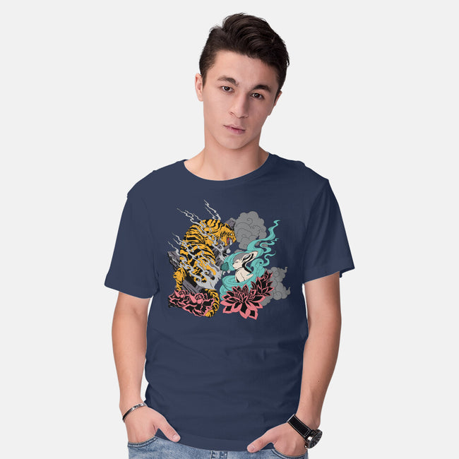 Tiger And Bunny-mens basic tee-Kladenko