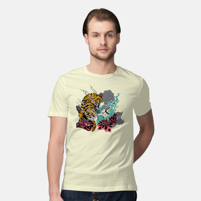 Tiger And Bunny-mens premium tee-Kladenko