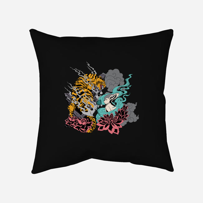Tiger And Bunny-none removable cover w insert throw pillow-Kladenko