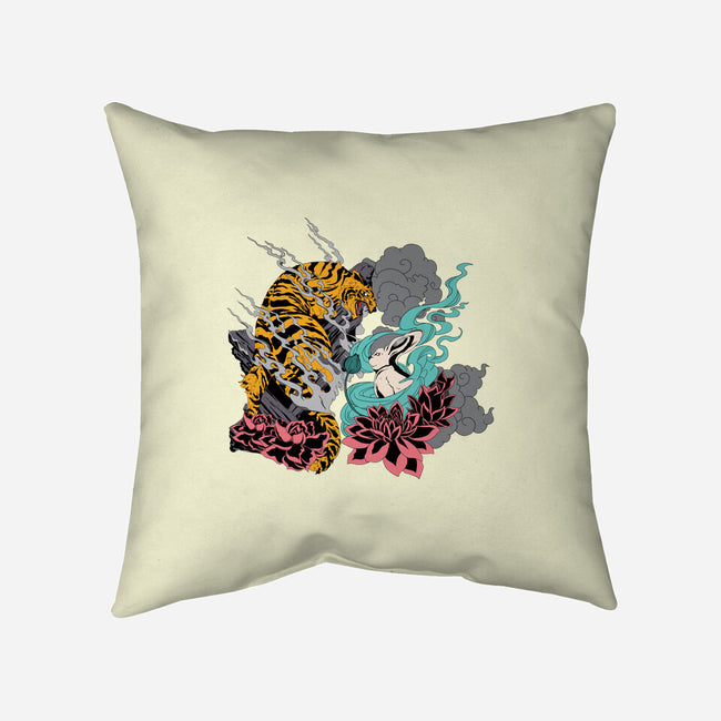 Tiger And Bunny-none removable cover w insert throw pillow-Kladenko