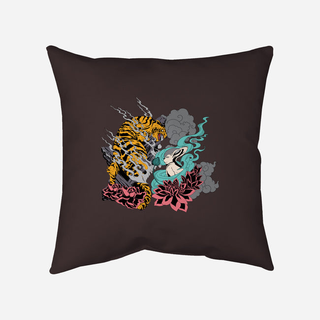 Tiger And Bunny-none removable cover w insert throw pillow-Kladenko