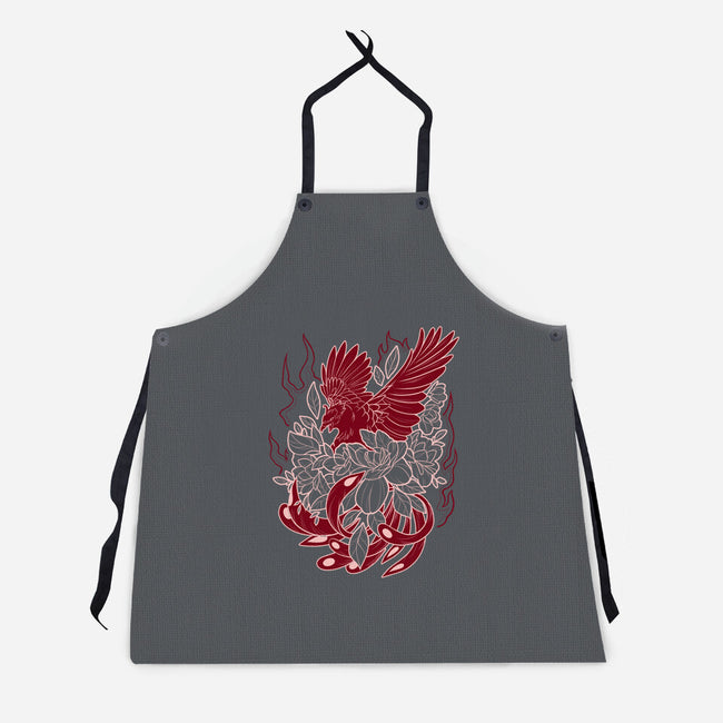 Fire Style-unisex kitchen apron-yumie