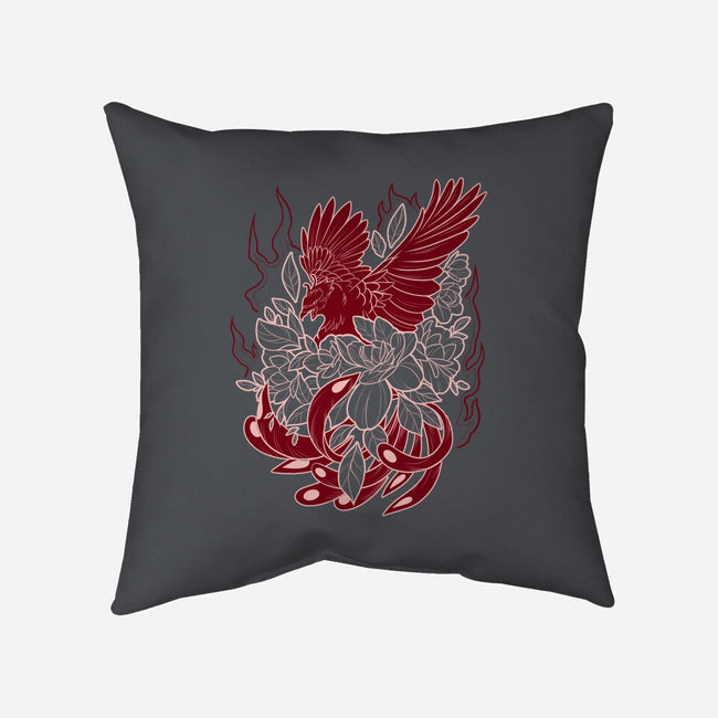 Fire Style-none removable cover throw pillow-yumie