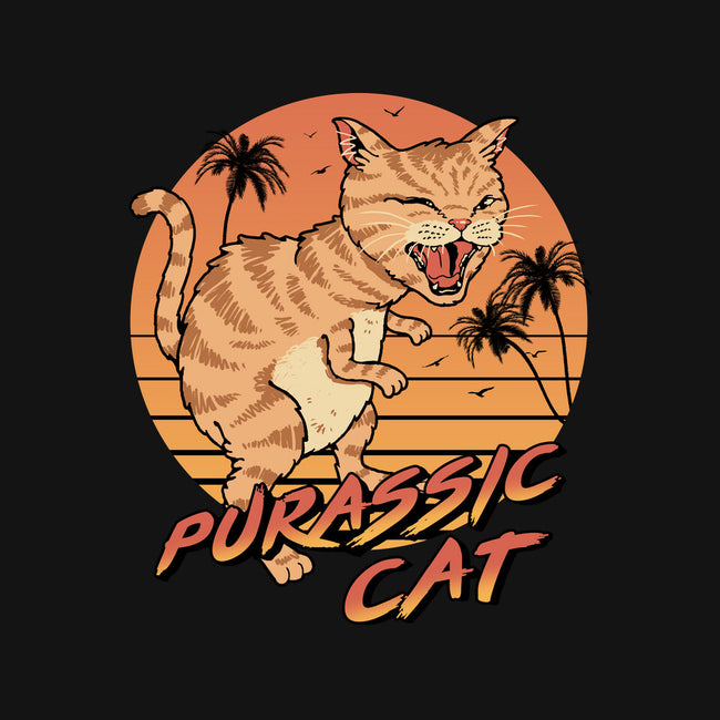 Purassic Cat-none fleece blanket-vp021