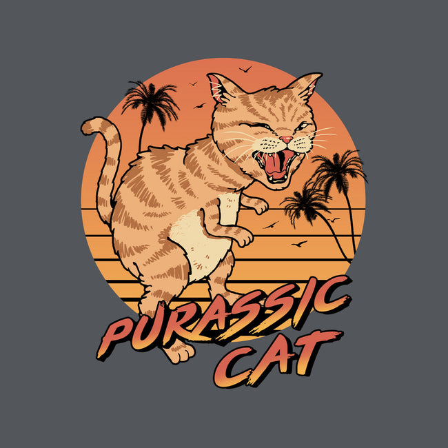 Purassic Cat-mens basic tee-vp021