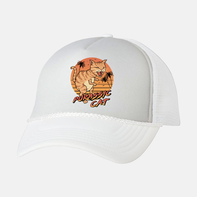 Purassic Cat-unisex trucker hat-vp021