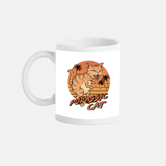 Purassic Cat-none glossy mug-vp021