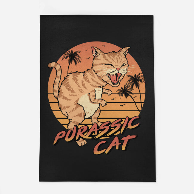 Purassic Cat-none outdoor rug-vp021