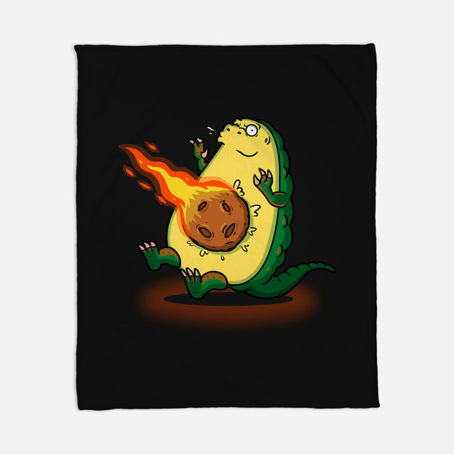 Avocalypse!-none fleece blanket-Raffiti