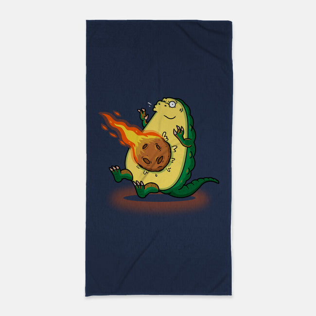 Avocalypse!-none beach towel-Raffiti