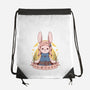 Loporrit-none drawstring bag-Alundrart