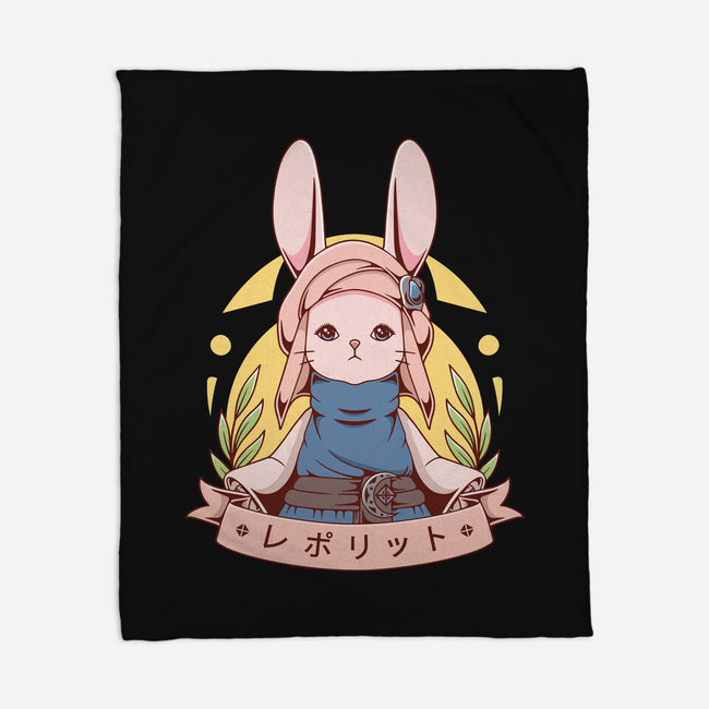 Loporrit-none fleece blanket-Alundrart