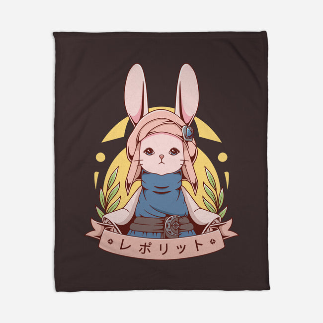 Loporrit-none fleece blanket-Alundrart