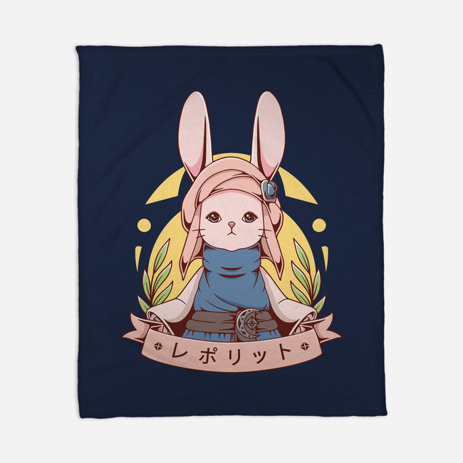 Loporrit-none fleece blanket-Alundrart