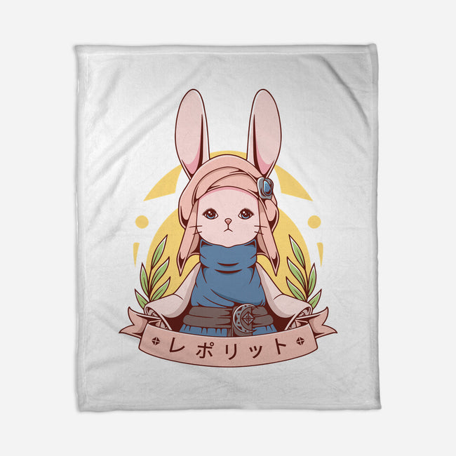 Loporrit-none fleece blanket-Alundrart