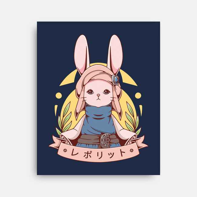 Loporrit-none stretched canvas-Alundrart