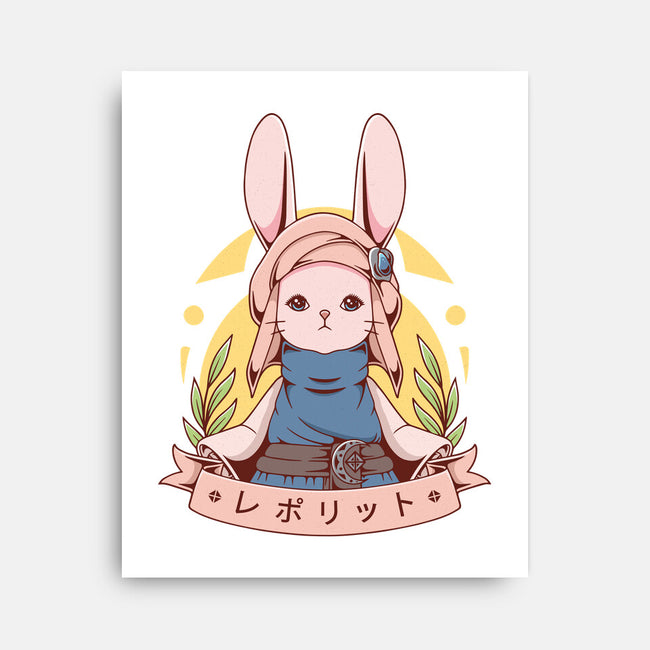 Loporrit-none stretched canvas-Alundrart