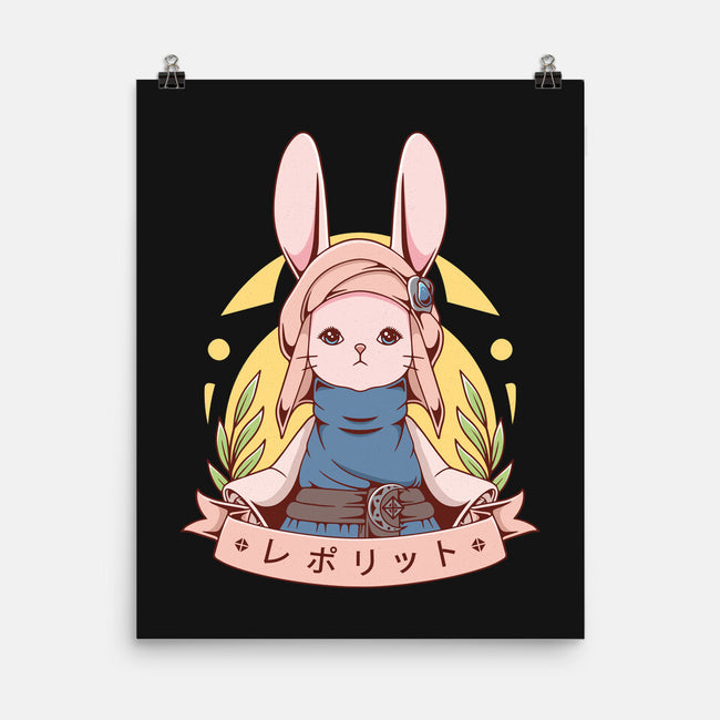 Loporrit-none matte poster-Alundrart