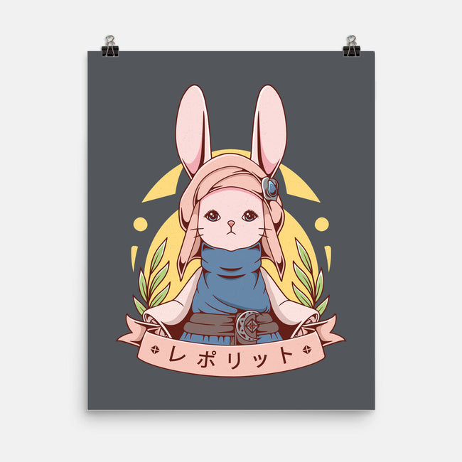 Loporrit-none matte poster-Alundrart