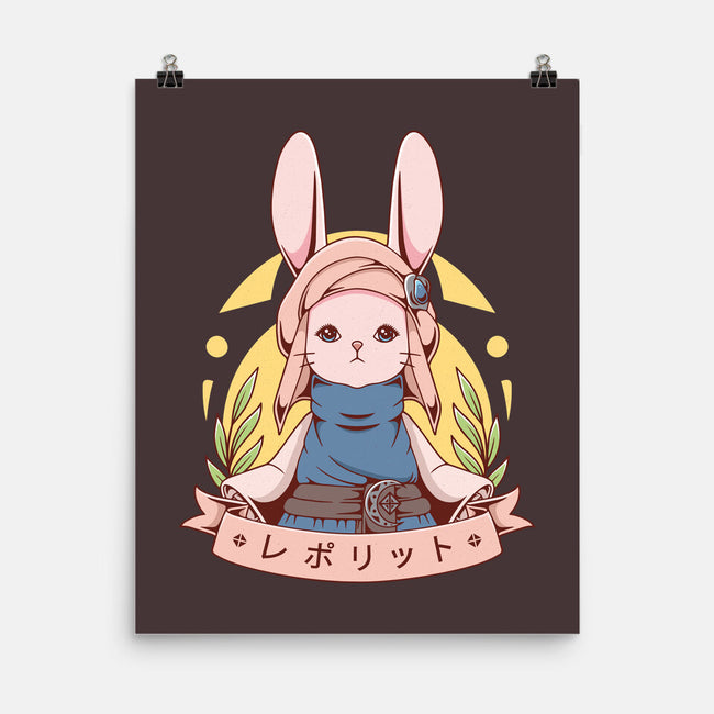 Loporrit-none matte poster-Alundrart
