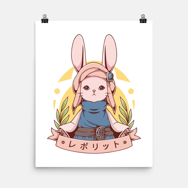 Loporrit-none matte poster-Alundrart