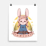 Loporrit-none matte poster-Alundrart