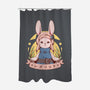 Loporrit-none polyester shower curtain-Alundrart