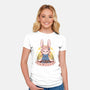 Loporrit-womens fitted tee-Alundrart