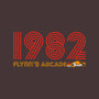 Flynn's Arcade 1982-none glossy sticker-DrMonekers
