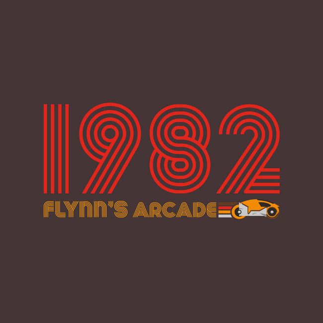 Flynn's Arcade 1982-none removable cover throw pillow-DrMonekers