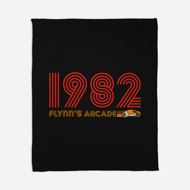 Flynn's Arcade 1982-none fleece blanket-DrMonekers