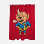 The First Cyclops-none polyester shower curtain-vp021