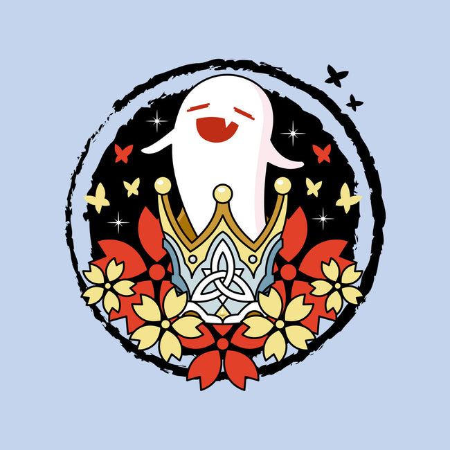 Crowned Hu Tao Ghost-womens basic tee-Logozaste