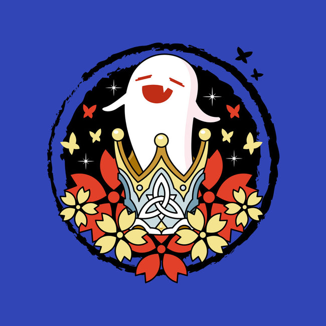 Crowned Hu Tao Ghost-womens basic tee-Logozaste
