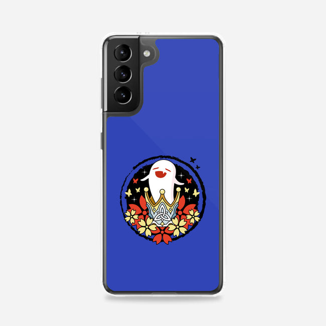 Crowned Hu Tao Ghost-samsung snap phone case-Logozaste