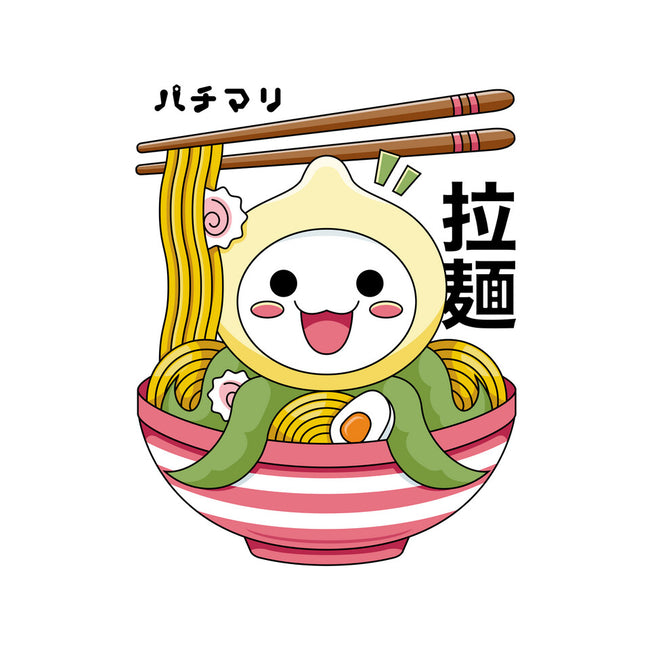 Kawaii Onion Octopus Ramen-none stretched canvas-Logozaste