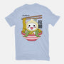 Kawaii Onion Octopus Ramen-womens basic tee-Logozaste