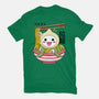 Kawaii Onion Octopus Ramen-womens fitted tee-Logozaste