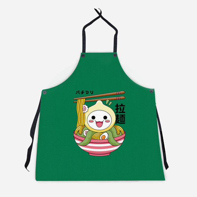 Kawaii Onion Octopus Ramen-unisex kitchen apron-Logozaste