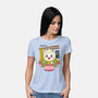 Kawaii Onion Octopus Ramen-womens basic tee-Logozaste