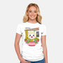 Kawaii Onion Octopus Ramen-womens fitted tee-Logozaste
